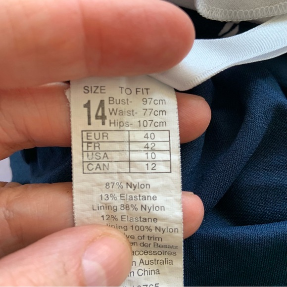 Seafolly flattering swimsuit - Picture 6 of 10